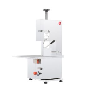 Compact KT-210 band saw shown from side