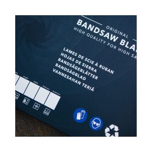 Package of KT band saw blades